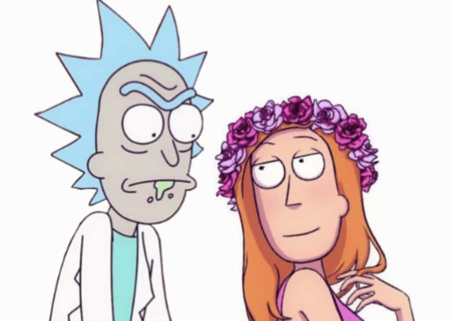 Summer Smith Enjoying A Bright Sunny Day Wallpaper