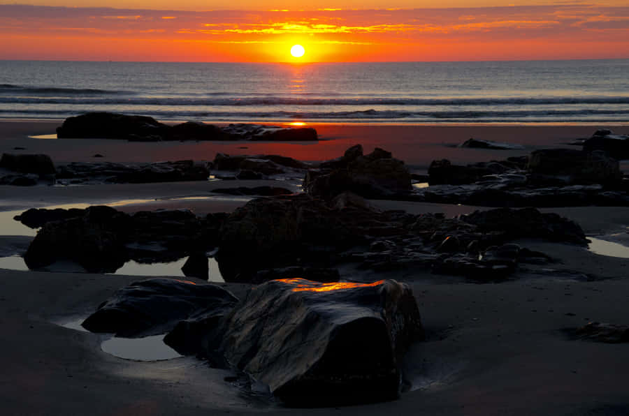 Summer Stone New England Summer Wallpaper