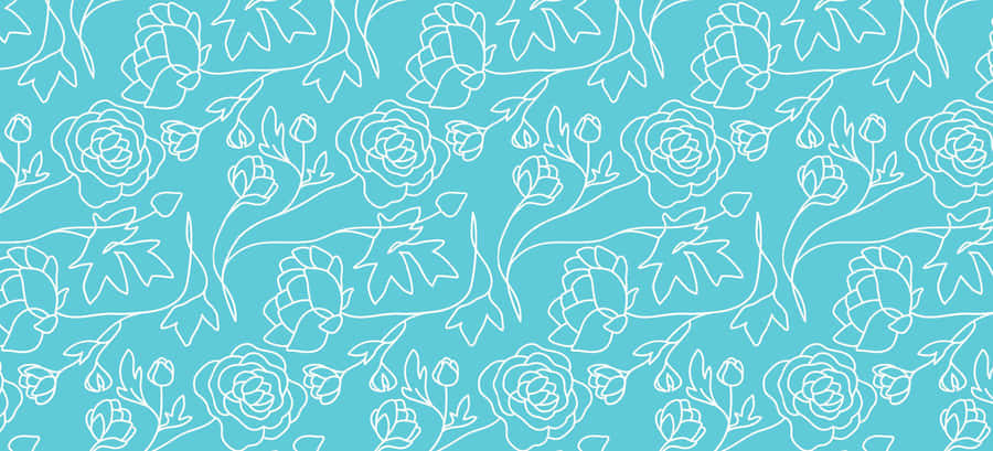 Sunlit Meadow Field Of Flowers Wallpaper