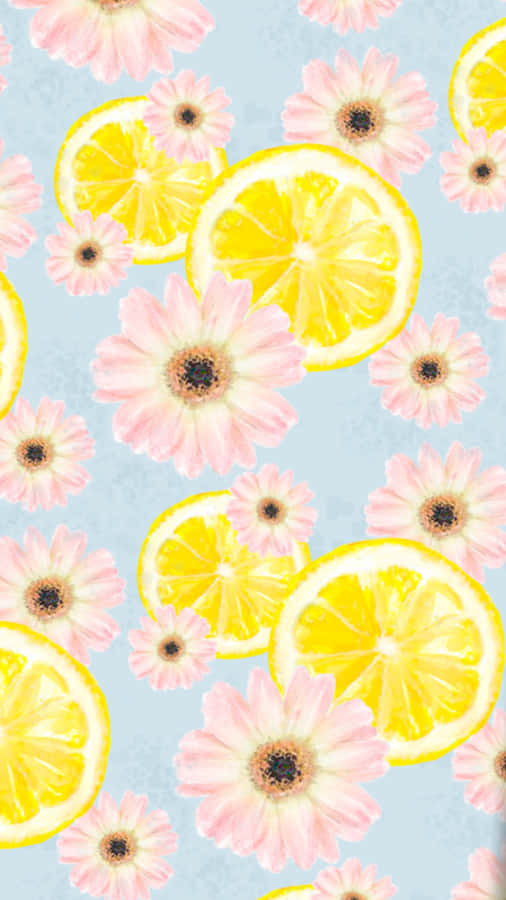 Sunshine In The Yellow Summer Wallpaper