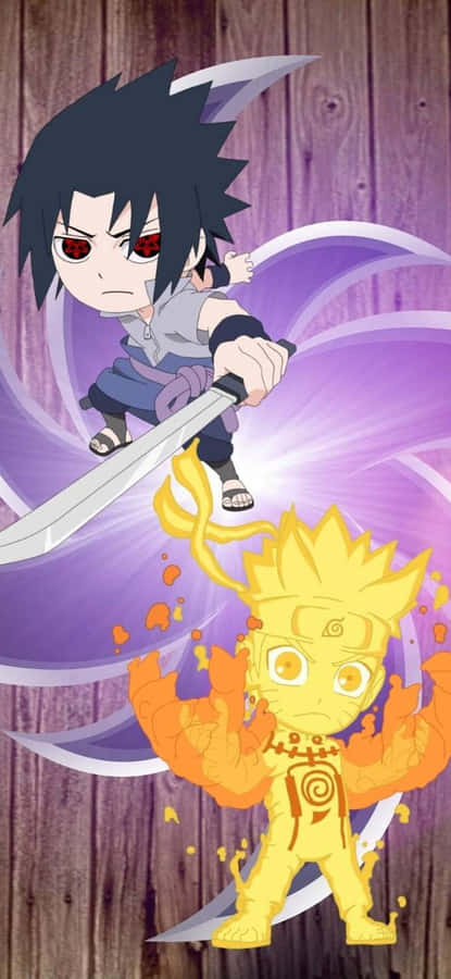 Super Cute Chibi Naruto! Wallpaper