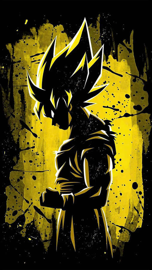 Super Saiyan Ascending - A Minimalistic Tribute Wallpaper