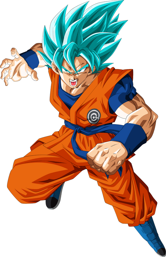 Super Saiyan Blue Transformation - The Ultimate Power Of Gods Wallpaper
