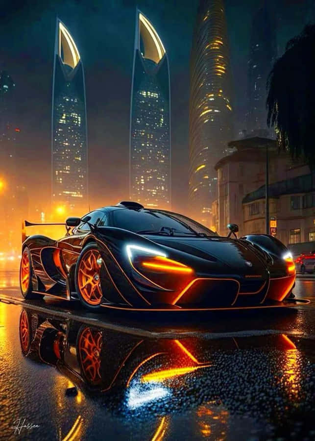 Supercarin Urban Nightscapes Wallpaper