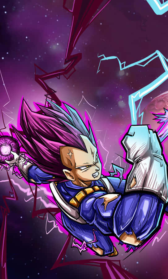 Supercharged Anime Character Wallpaper