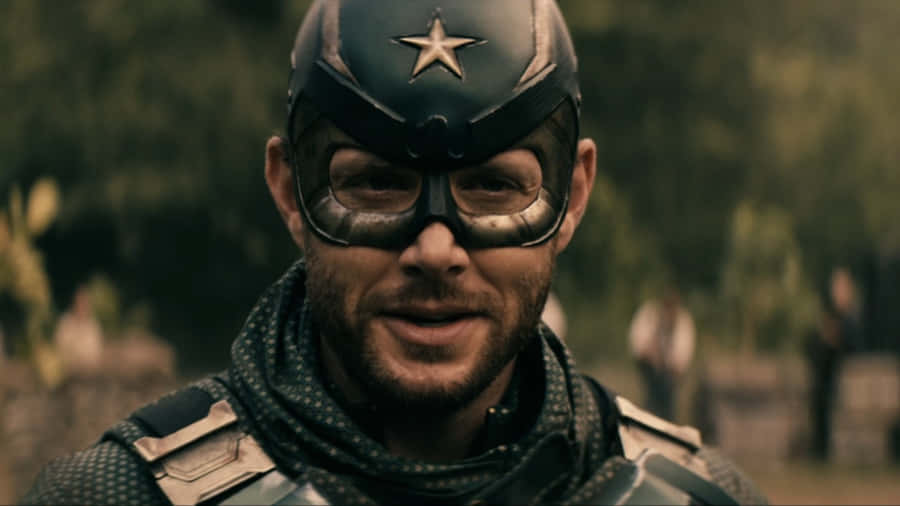 Superhero Soldier Portrait Wallpaper