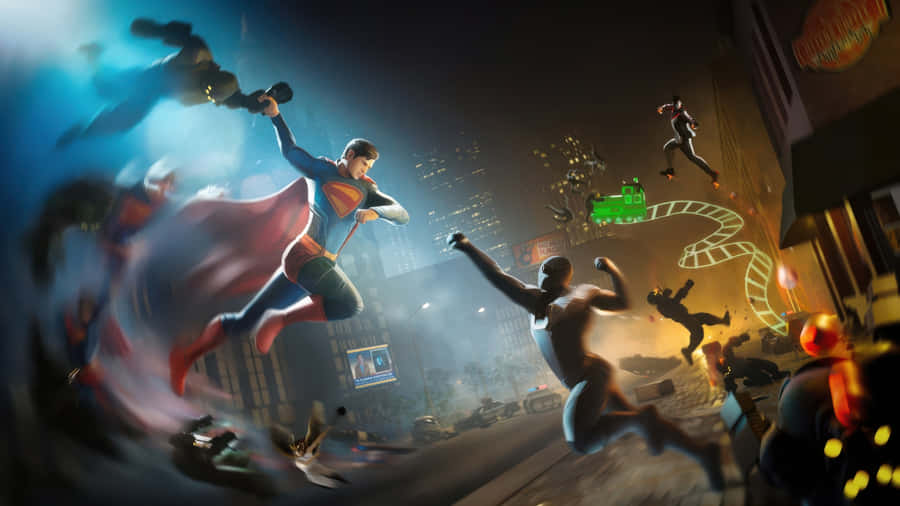 Superman 2025 Epic Battle Wallpaper