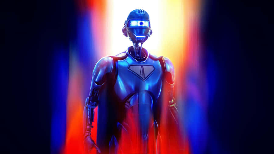 Superman 2025 Robot Vision Wallpaper