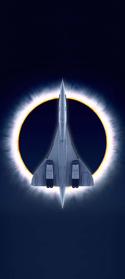 Supersonic Jet Eclipse Wallpaper