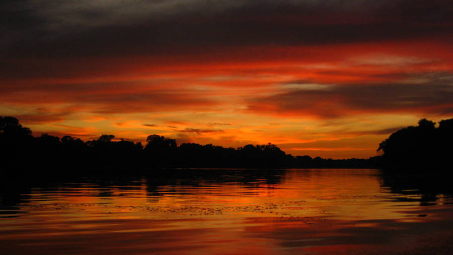 Suriname Sunset Wallpaper