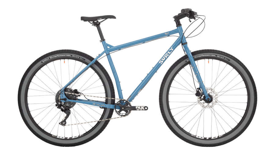 Surly Disc Trucker Blue Frameset Wallpaper