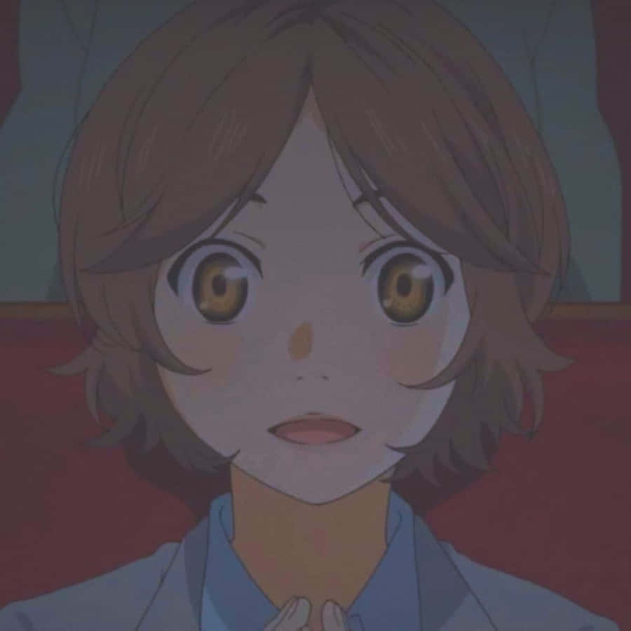 Surprised Anime Character Tsubaki Sawabe Wallpaper