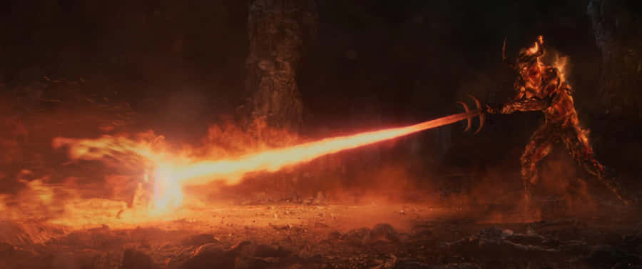 Surtur Stares Off Into The Distance Wallpaper