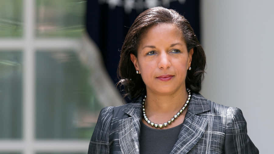 Susan Rice Portrait Outdoors Wallpaper