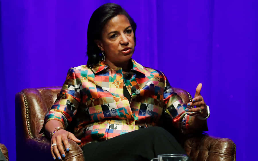 Susan Rice Speaking Event Wallpaper