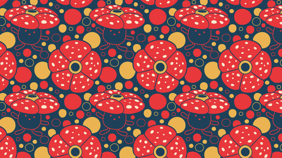 Swarming Vileplume Art Wallpaper