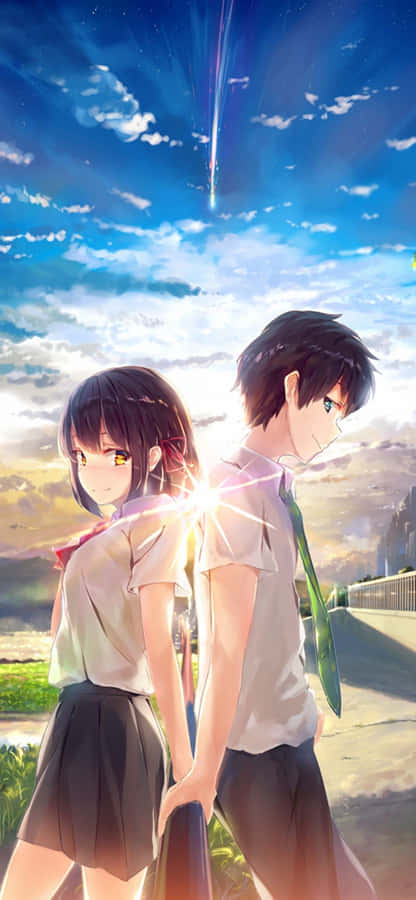 Sweet Anime Your Name.2016 Film Wallpaper