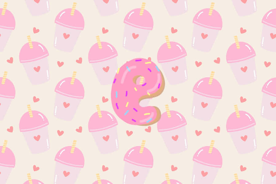Sweet Treat Pattern Background Wallpaper