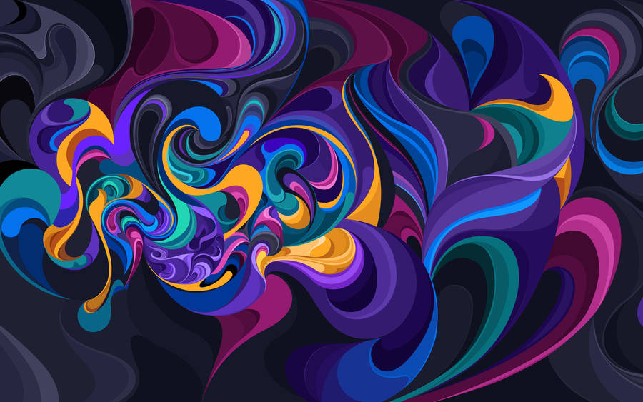 Swirling Pattern Android Material Design Wallpaper