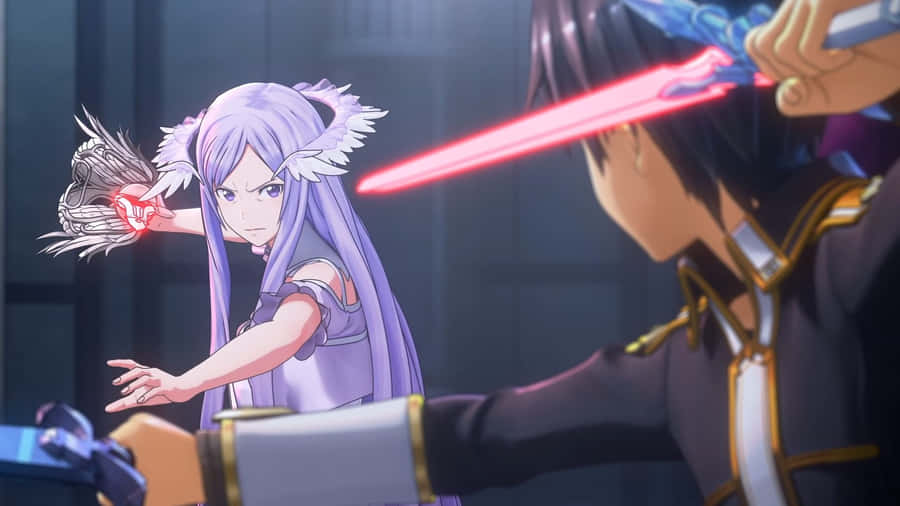 Sword Art Online - Quinella In Her Digital World Wallpaper