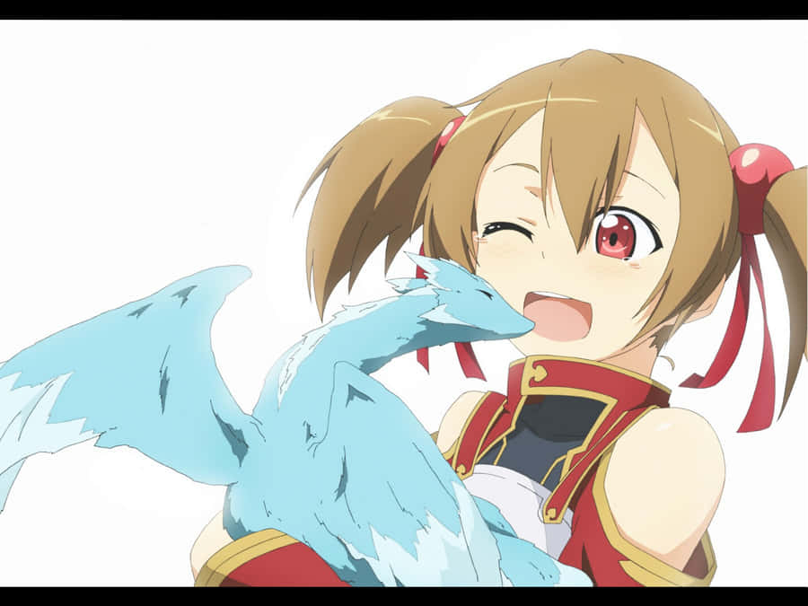 Sword Art Online: Silica In Battle Wallpaper