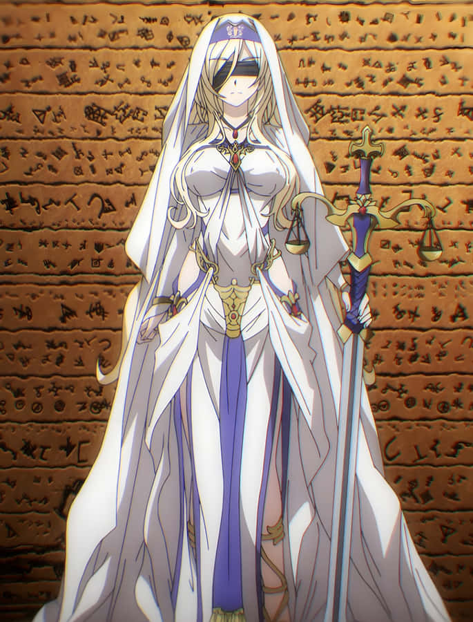 Sword Maiden Anime Character Wallpaper
