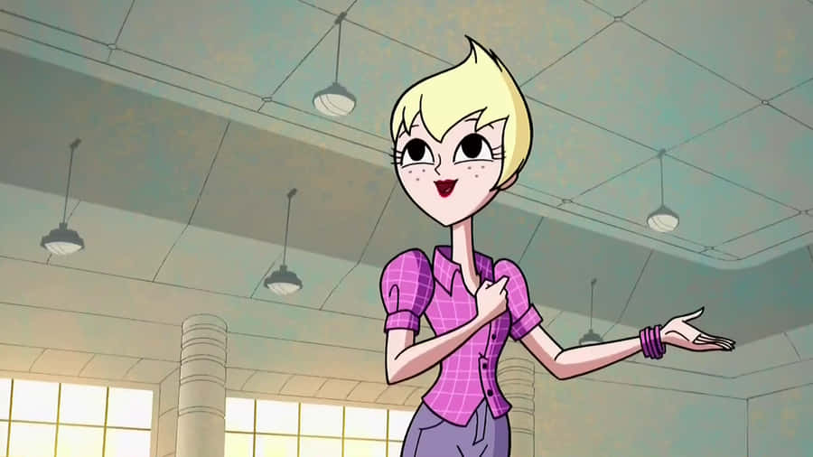 Sym Bionic Titan Character Smiling Wallpaper