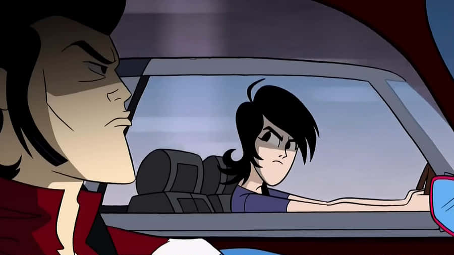 Sym Bionic Titan Characters Driving Wallpaper