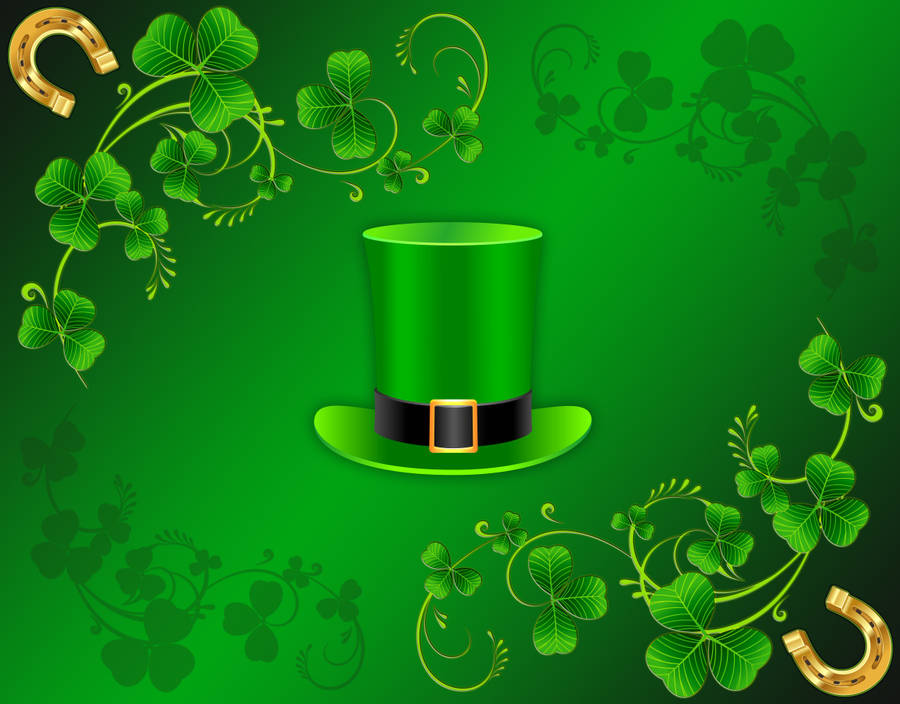 Symmetrical Art St Patrick's Day Wallpaper