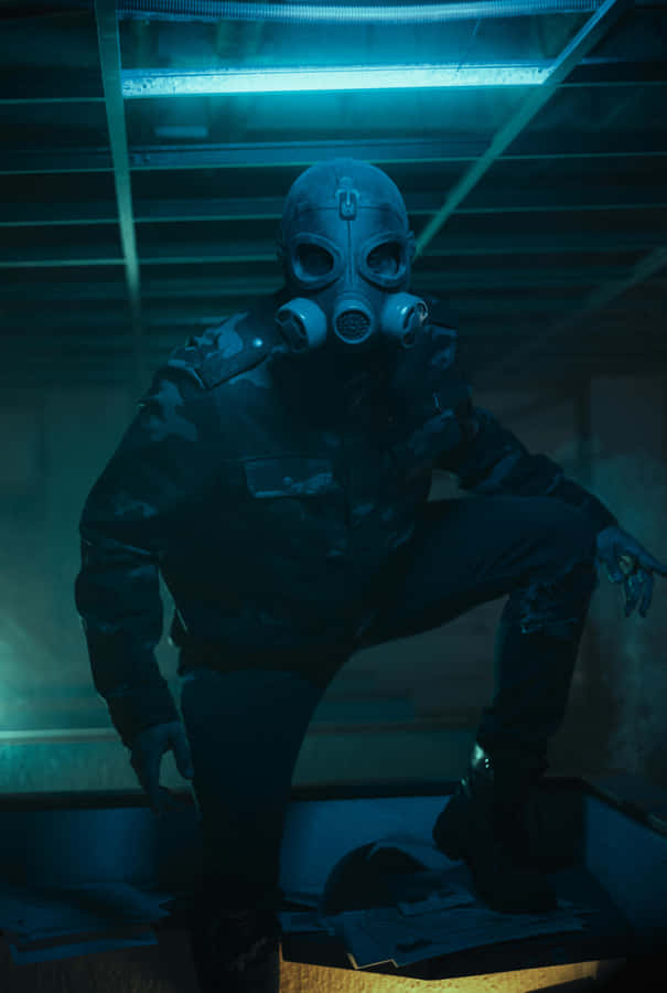 Tactical Gas Mask Soldier Stealth Operation Wallpaper