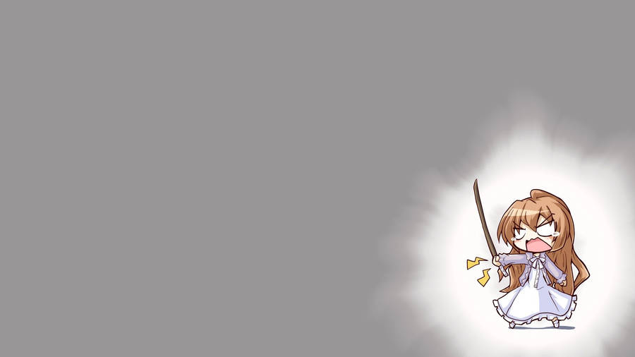 Taiga Aisaka Gets Angry Wallpaper