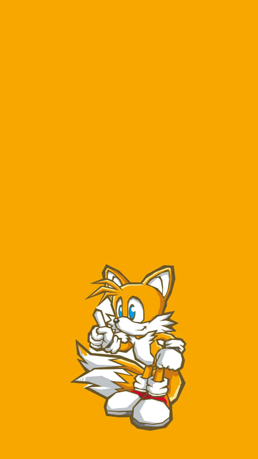 Tails_ Sonic_ Battle_ Artwork Wallpaper