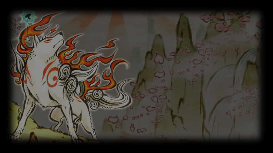 Take A Journey Through Ancient Japan In The Spectacular Okami Hd Wallpaper