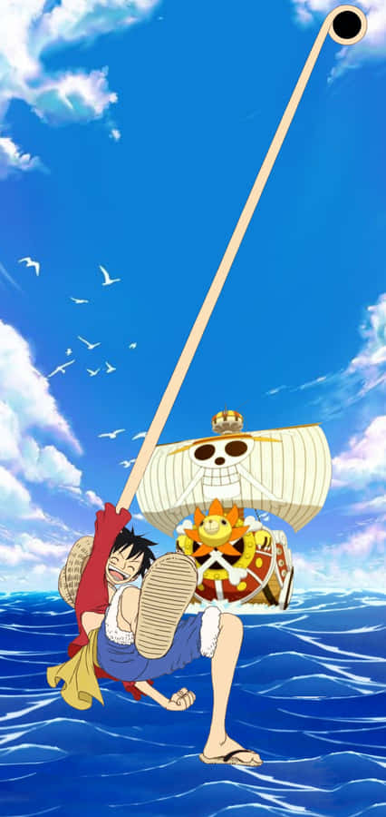 Take A Voyage On Thousand Sunny In One Piece! Wallpaper