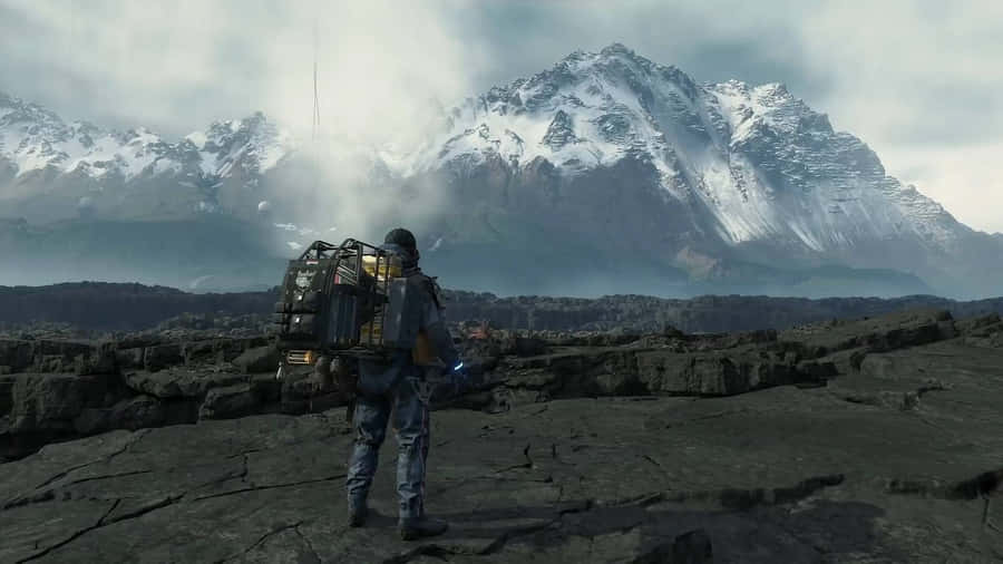Take On A World Plagued By Supernatural Creatures In Death Stranding Wallpaper