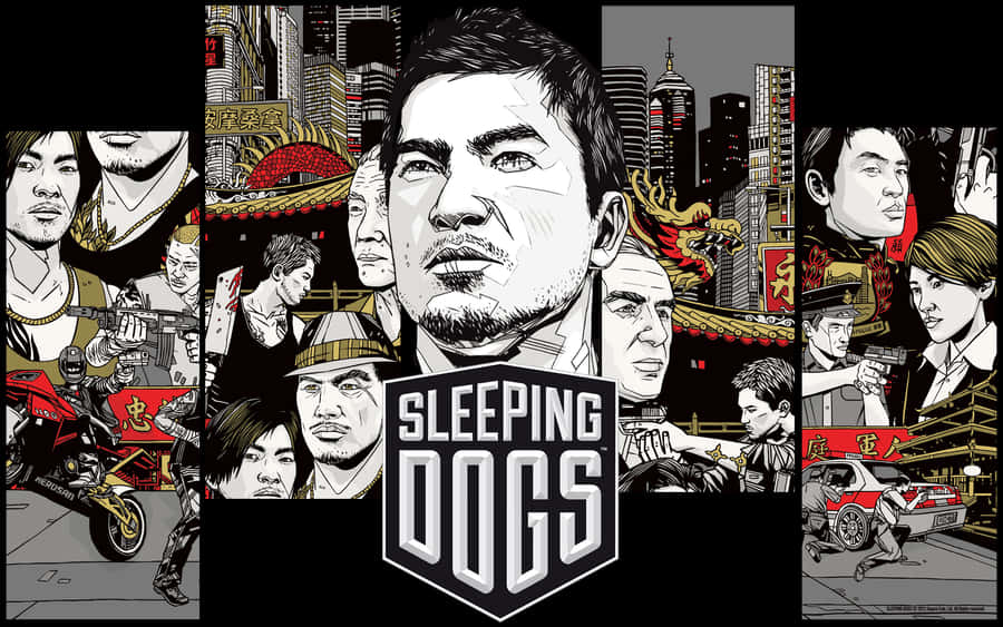 Take The Historic Streets Of Hong Kong By Storm In Sleeping Dogs 2. Wallpaper