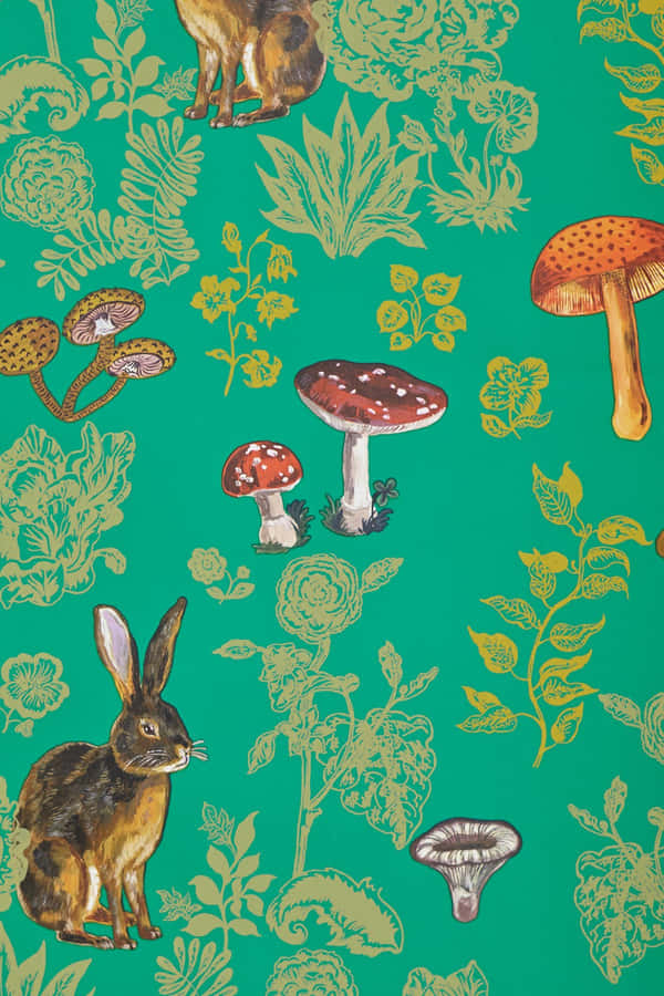 Take Your Digital Life To A Brighter Level With Our Fun, Awesome Mushroom Phone! Wallpaper