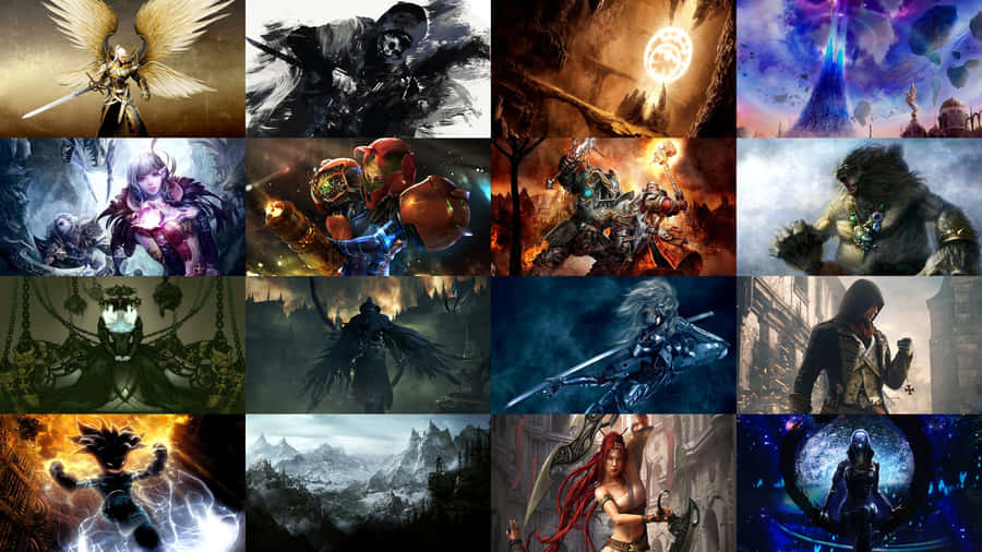 Take Your Pick Of These Exciting Online Games Wallpaper