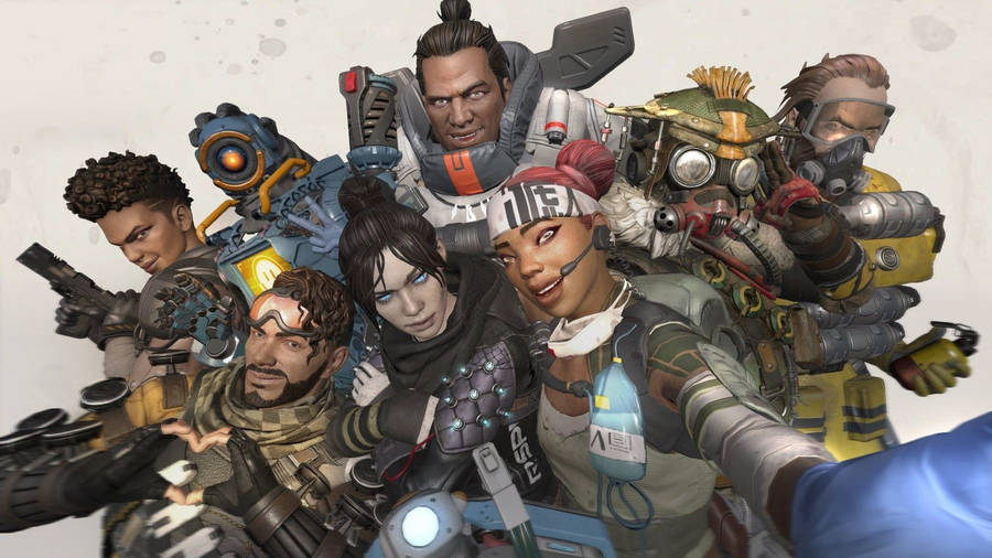 Take Your Squad To The Apex With Apex Legends Wallpaper