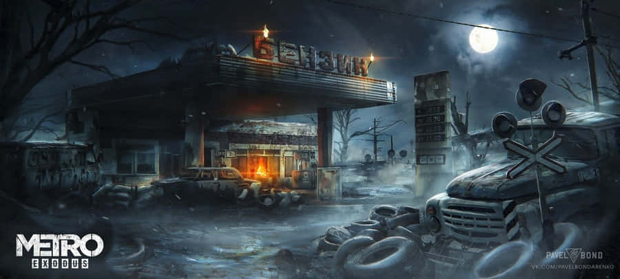 Taking A Ride On The Metro! Wallpaper