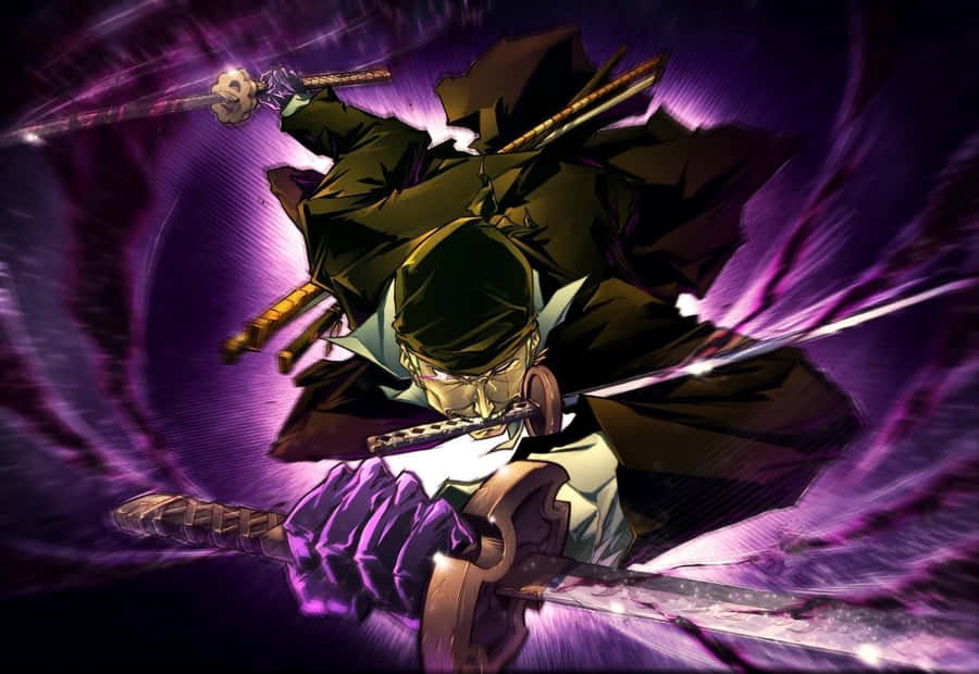 Taking The World By Storm: Conqueror's Haki Wallpaper