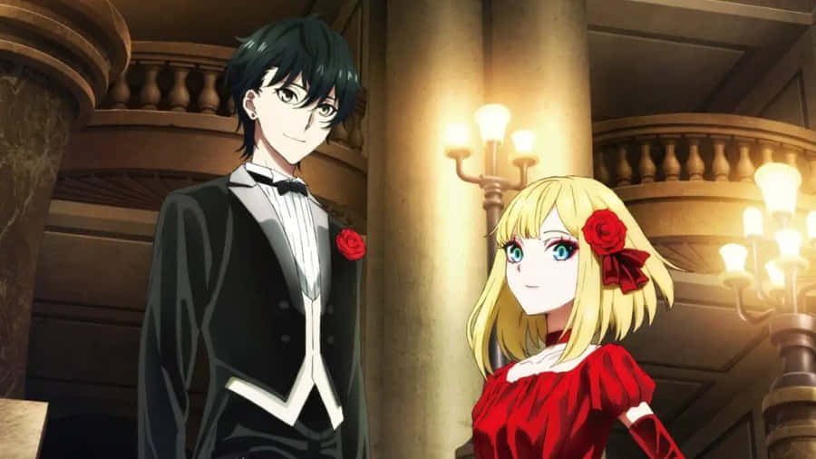 Takt Op Destiny Wearing Classy Attire Wallpaper