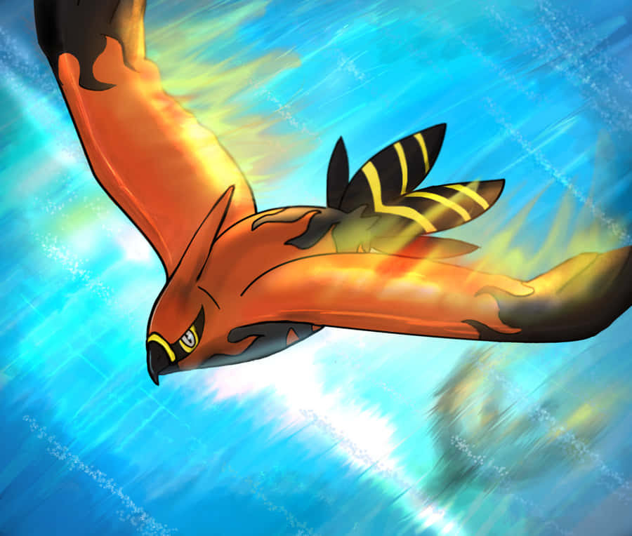 Talonflame Flying Pokemon Art Wallpaper