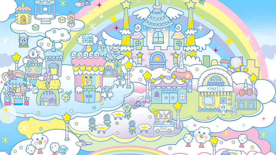 Tamagotchi Dream World Wallpaper