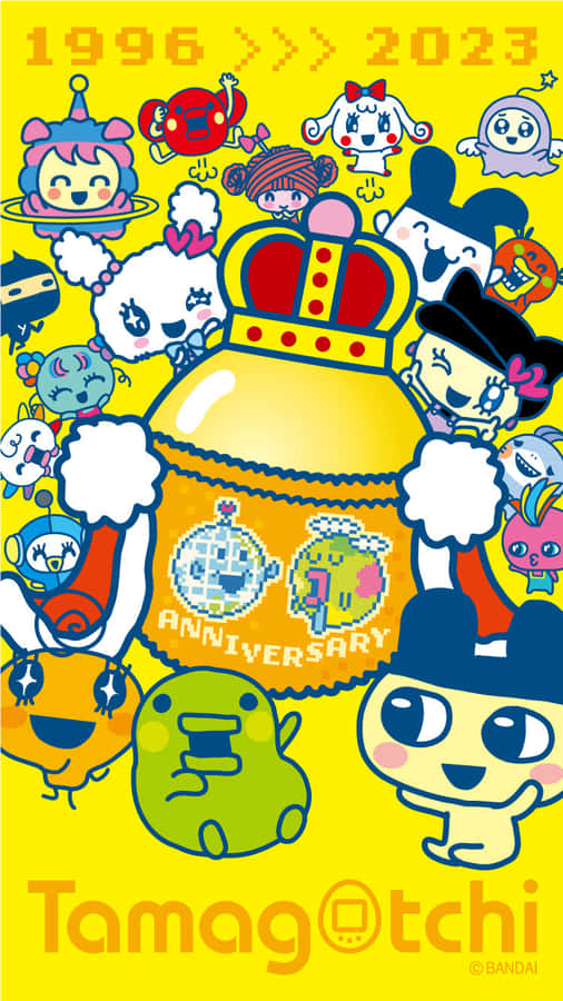 Tamagotchi27th Anniversary Celebration Wallpaper