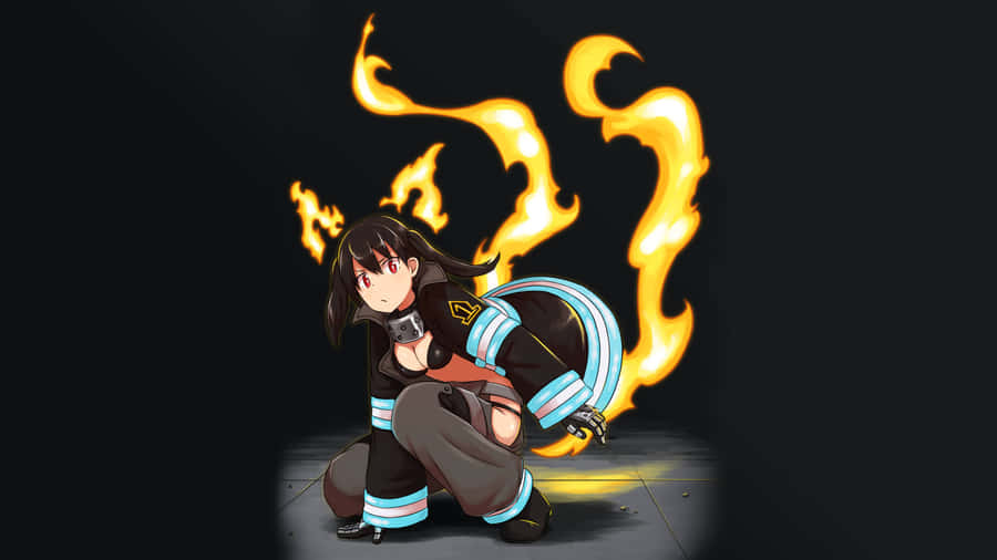 Tamaki Fire Force 7680 X 4320 Wallpaper