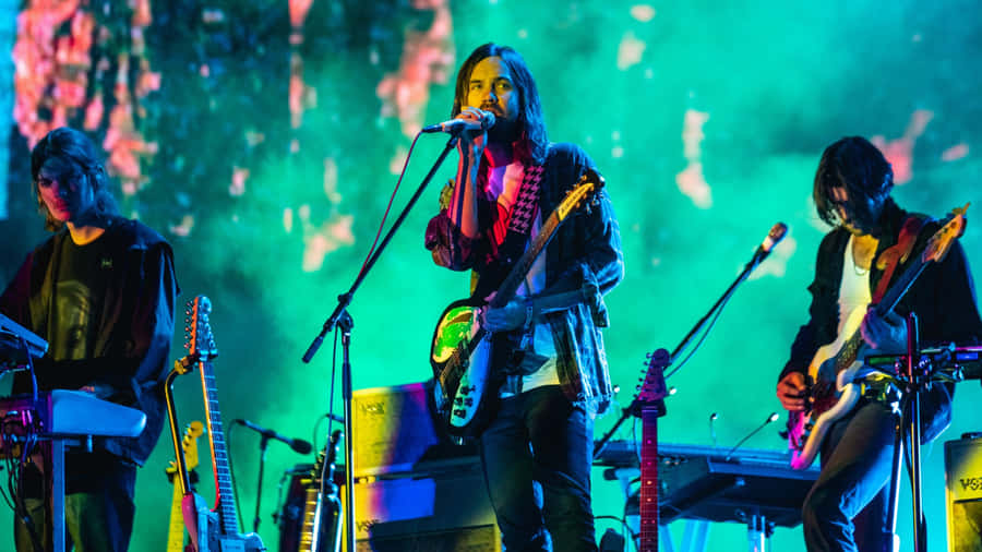 Tame Impala Live Performance Wallpaper