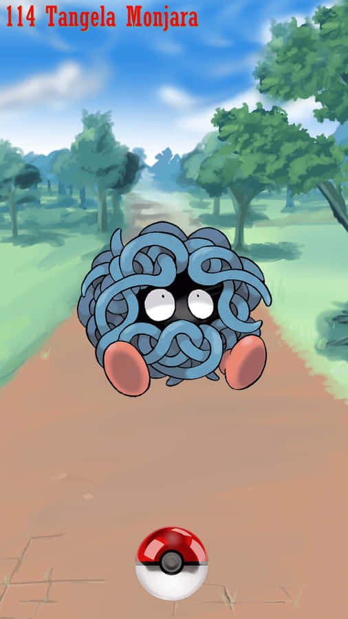 Tangela Monjara Pokemon Go Wallpaper