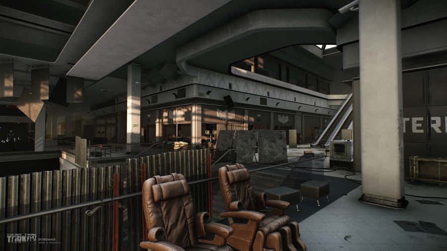 Tarkov_ Interchange_ Mall_ Atrium Wallpaper