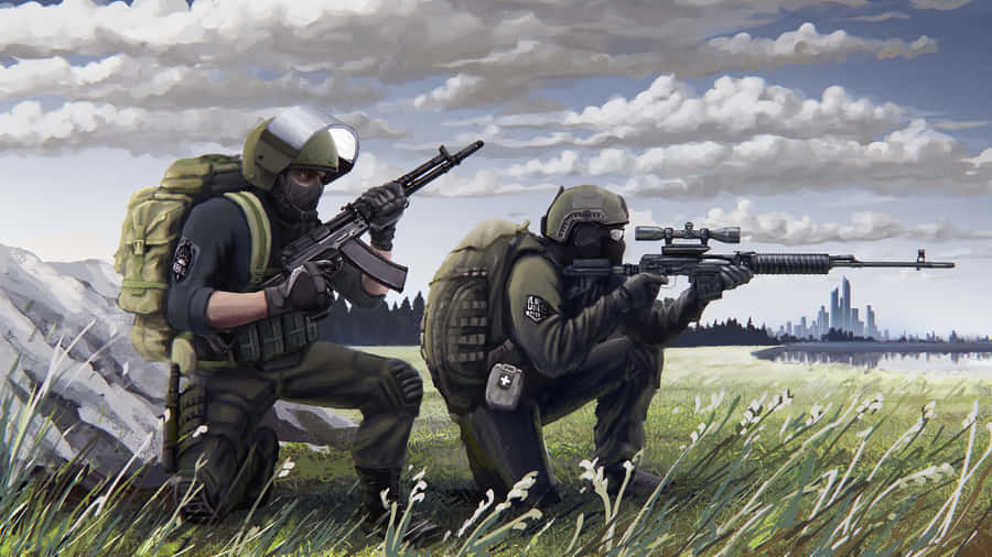 Tarkov_ Soldiers_ Prepared_for_ Combat Wallpaper